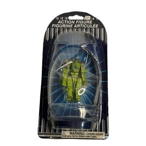 Greenbrier International Action Figure Green Robot Dinosaur Transforming Toy NIB